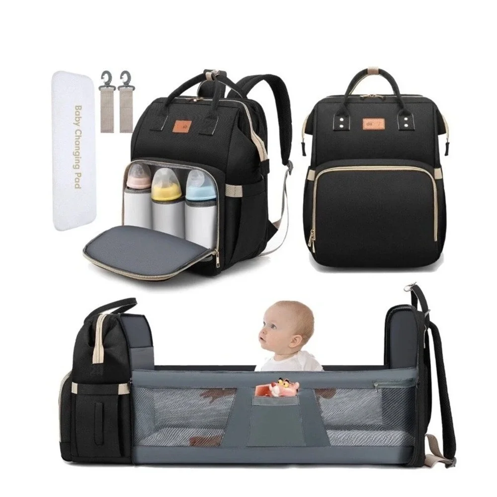 Debug 30L Dual Baby‎ Diaper Bag Backpack - Gray